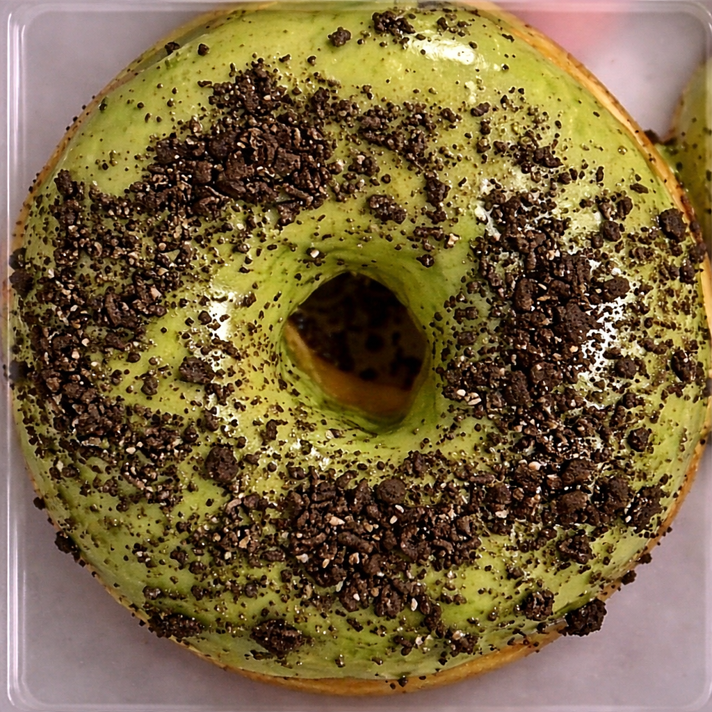 Donat Bubuk Cokelat Klasik